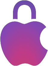 Apple Datenschutz Logo mit Schloss